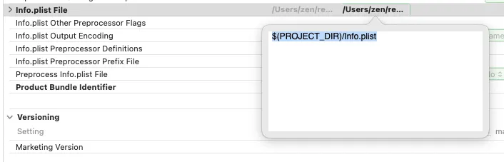 plist